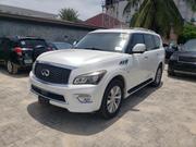 Infiniti QX80 2016 White for sale