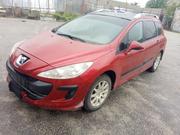 Peugeot 308 2009 Red for sale