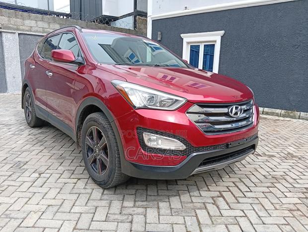 Hyundai Santa Fe 2016 Red