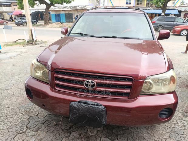 Toyota Highlander 2003 Red