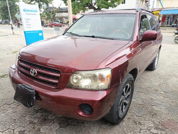 Toyota Highlander 2003 Red