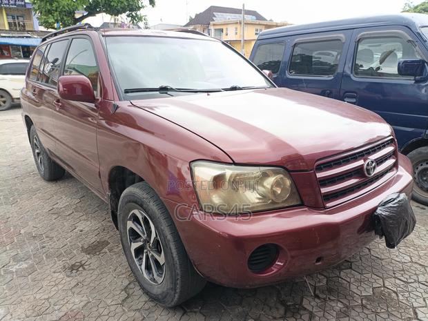 Toyota Highlander 2003 Red