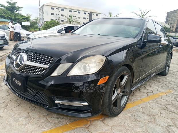 Mercedes-Benz E350 2010 Black