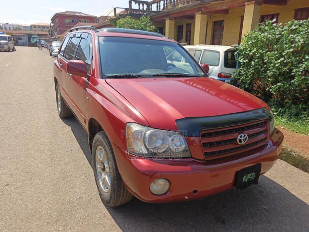 Toyota Highlander 2001 Red