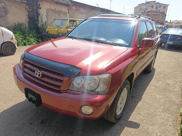 Toyota Highlander 2001 Red