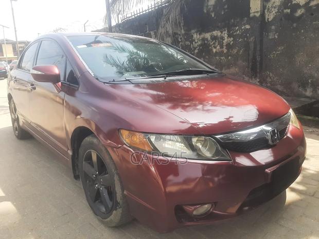 Honda Civic 2007 Burgandy