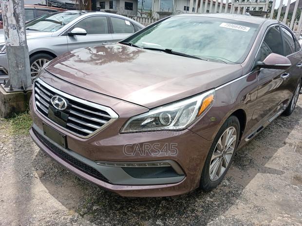 Hyundai Sonata Limited 2.0T Seban (2.0L 4cyl 6A) 2017 Brown