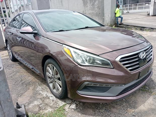 Hyundai Sonata Limited 2.0T Seban (2.0L 4cyl 6A) 2017 Brown