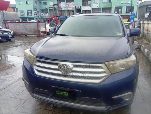 Toyota Highlander 2008 Blue