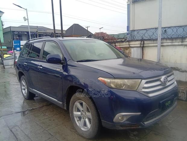 Toyota Highlander 2008 Blue