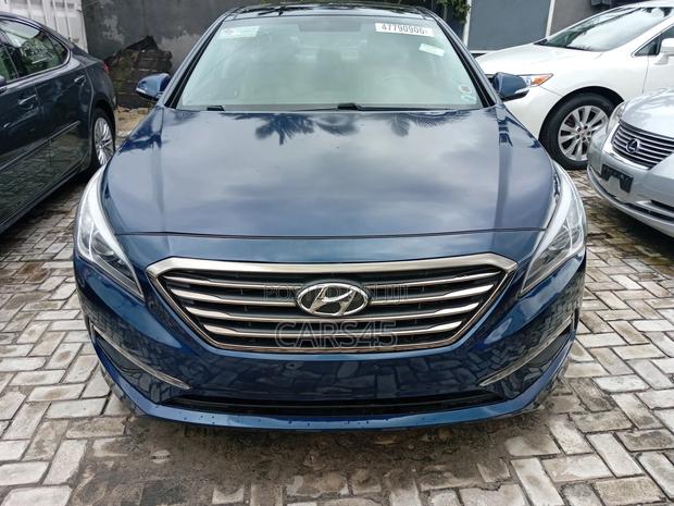 Hyundai Sonata Limited 4dr Sedan (2.4L 4cyl 6A) 2015 Blue