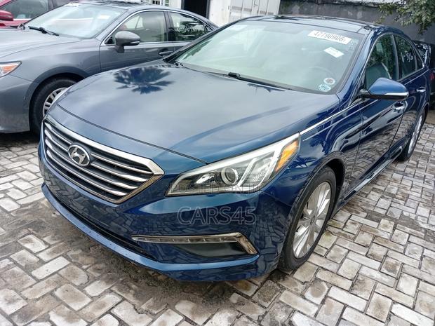 Hyundai Sonata Limited 4dr Sedan (2.4L 4cyl 6A) 2015 Blue