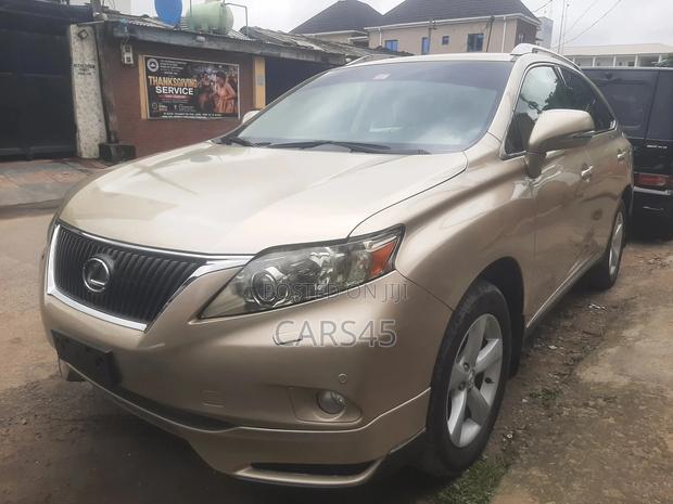 Lexus RX 2012 Gold