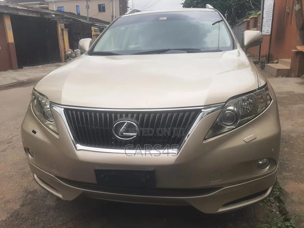 Lexus RX 2012 Gold