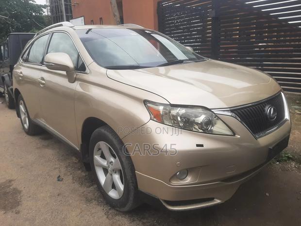 Lexus RX 2012 Gold