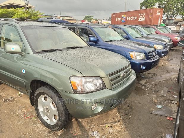 Toyota Highlander Limited V6 4x4 2006 Green
