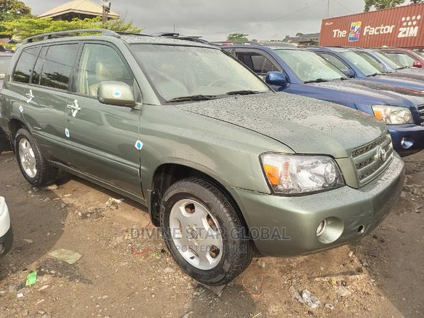 Toyota Highlander Limited V6 4x4 2006 Green