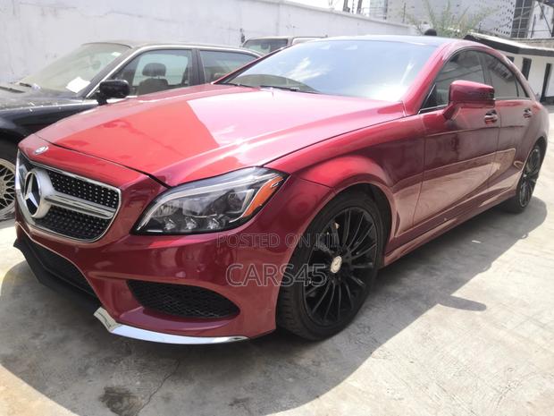 Mercedes-Benz CLS 2015 Red