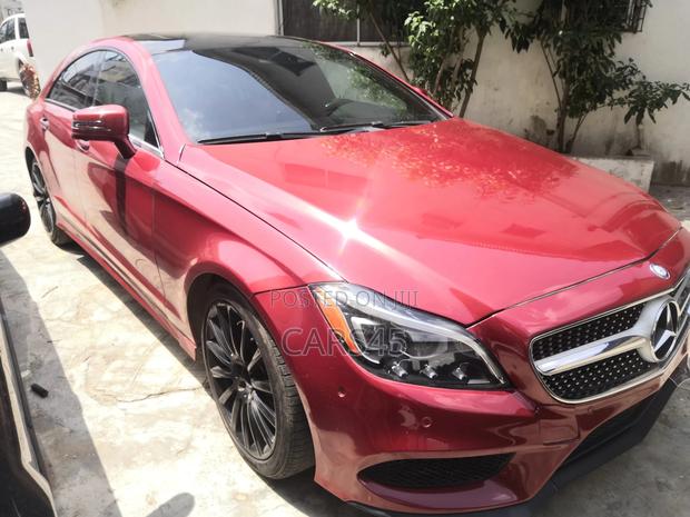 Mercedes-Benz CLS 2015 Red