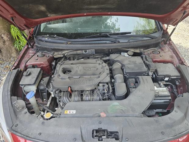 Hyundai Sonata Sport 4dr Sedan (2.4L 4cyl 6A) 2015 Burgandy