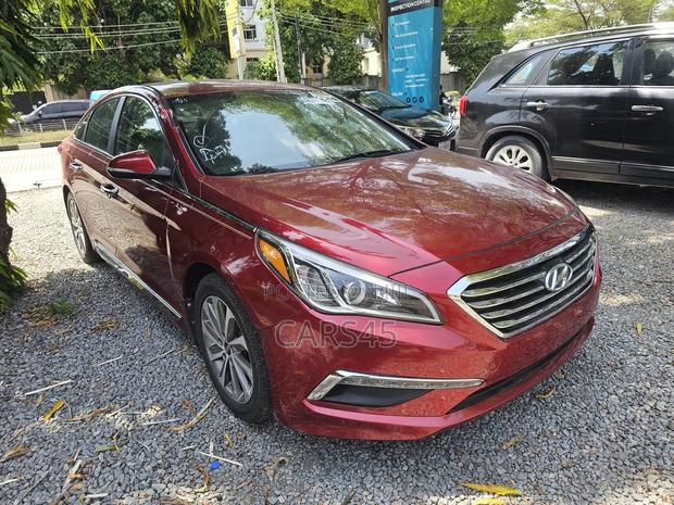 Hyundai Sonata Sport 4dr Sedan (2.4L 4cyl 6A) 2015 Burgandy