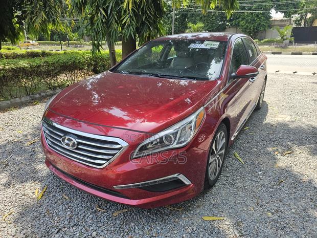 Hyundai Sonata Sport 4dr Sedan (2.4L 4cyl 6A) 2015 Burgandy