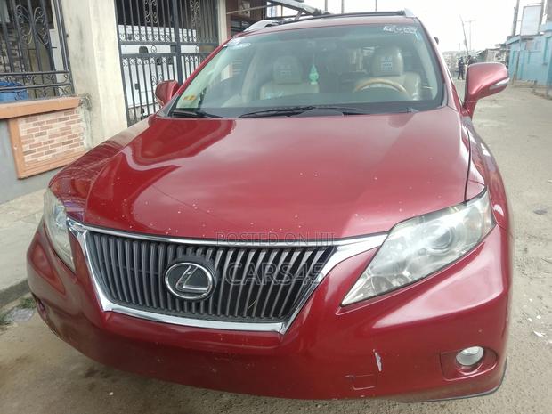 Lexus RX 350 2010 Red