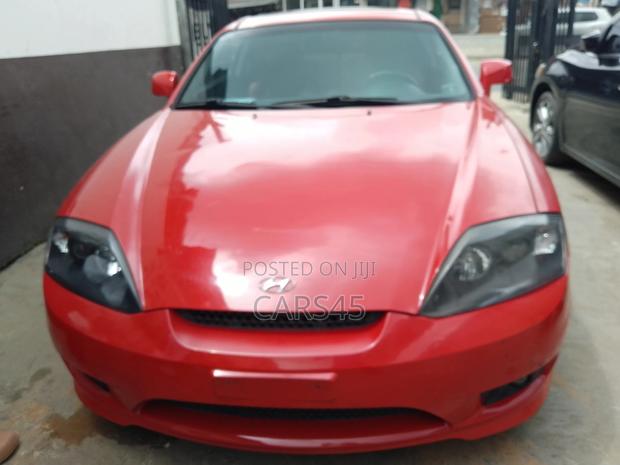 Hyundai Tiburon 2006 Red