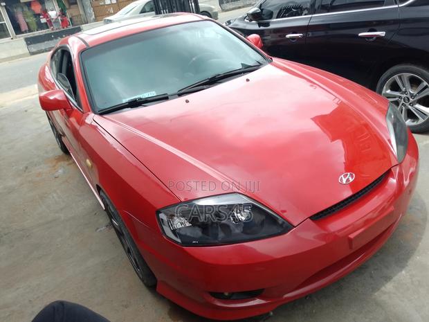 Hyundai Tiburon 2006 Red
