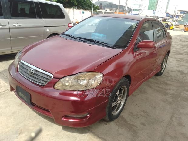 Toyota Corolla 2006 Red
