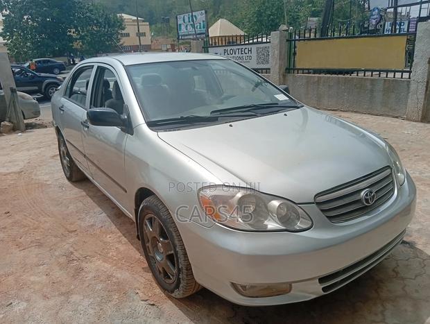 Toyota Corolla 2003 Silver