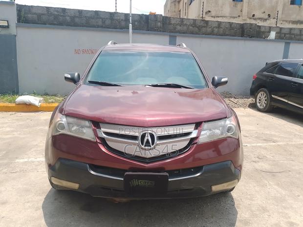 Acura MDX 2008 Red