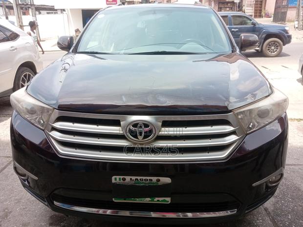 Toyota Highlander 2012 Burgandy