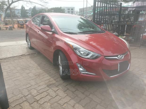 Hyundai Elantra Limited PZEV 4dr Sedan (1.8L 4cyl 6A) 2015 Red