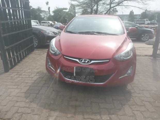 Hyundai Elantra Limited PZEV 4dr Sedan (1.8L 4cyl 6A) 2015 Red