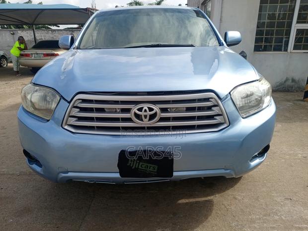 Toyota Highlander 2008 Blue