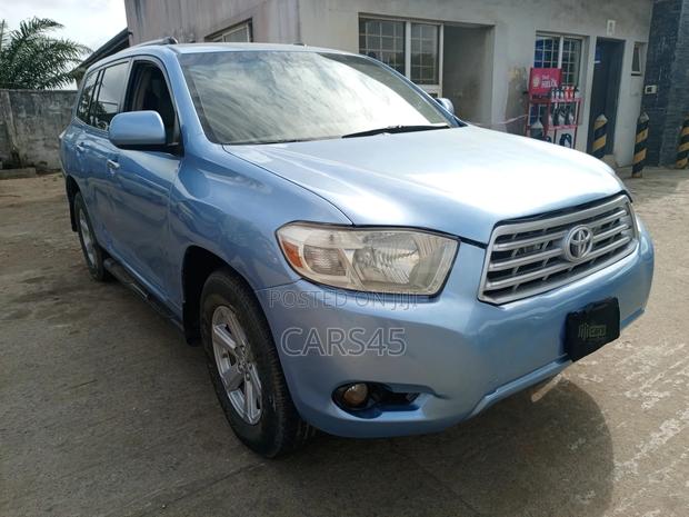 Toyota Highlander 2008 Blue