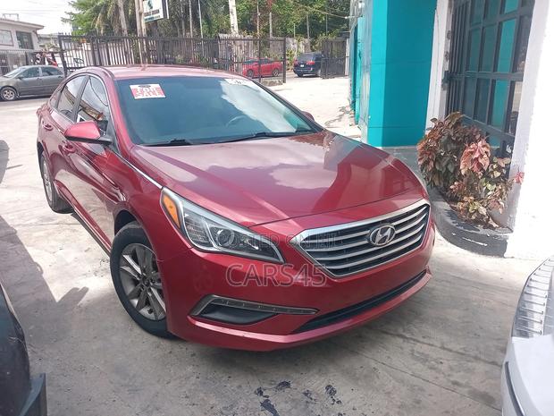 Hyundai Sonata 2015 Red