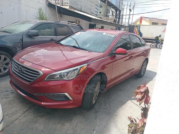 Hyundai Sonata 2015 Red