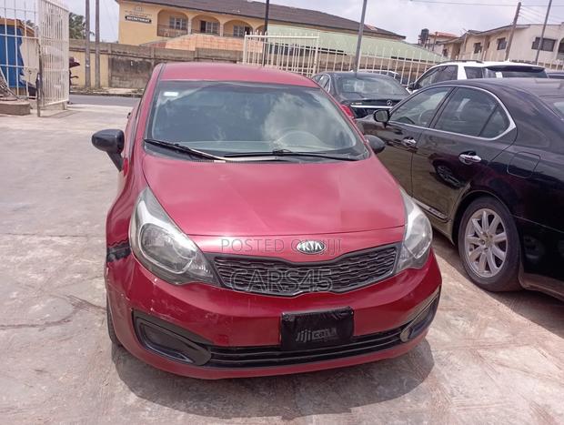 Kia Rio 2014 Red