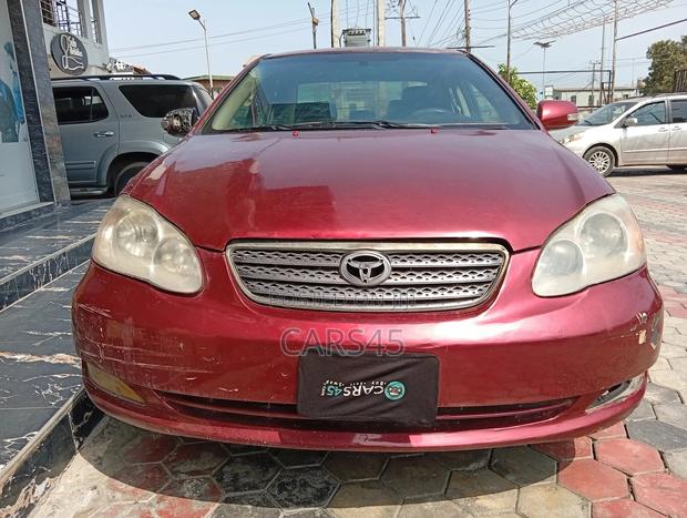 Toyota Corolla 2005 Burgandy