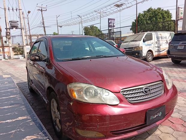Toyota Corolla 2005 Burgandy