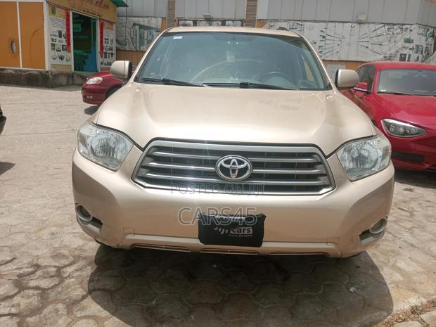 Toyota Highlander 2008 Gold