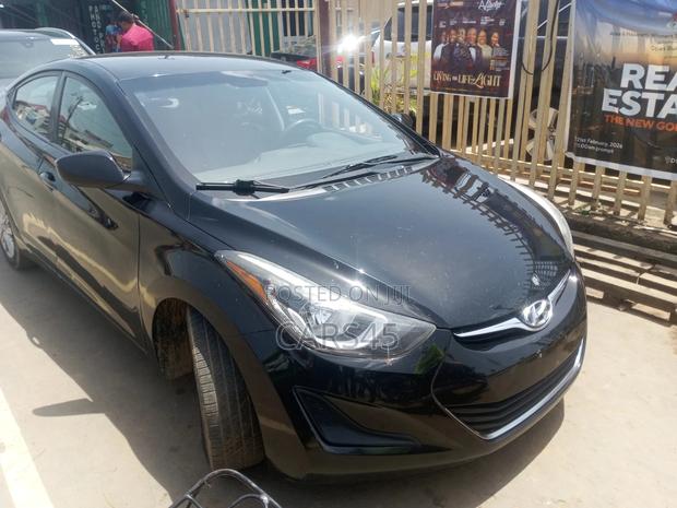 Hyundai Elantra 2014 Black
