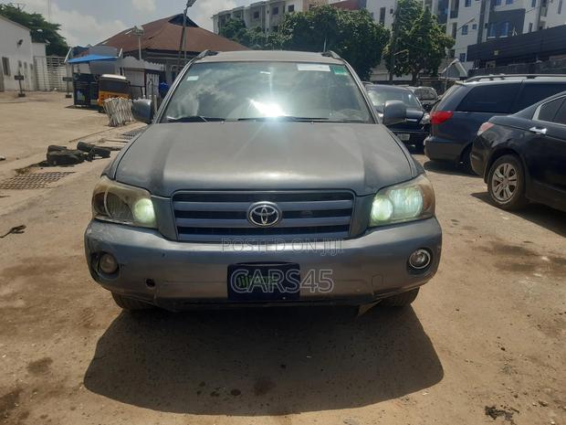 Toyota Highlander 2006 Gray