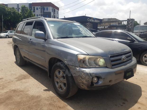 Toyota Highlander 2006 Gray