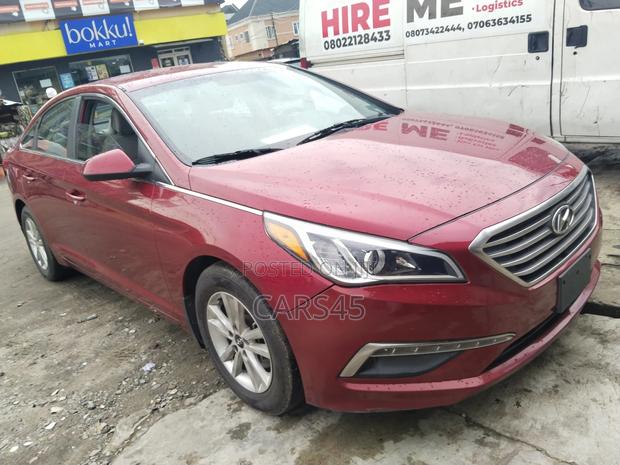 Hyundai Sonata 2015 Red