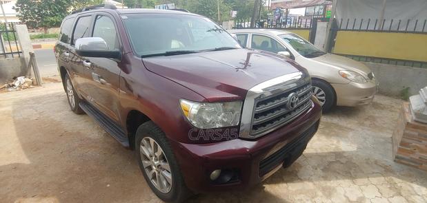 Toyota Sequoia 2008 Burgandy