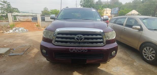 Toyota Sequoia 2008 Burgandy