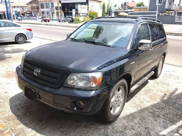 Toyota Highlander 4x4 2005 Black